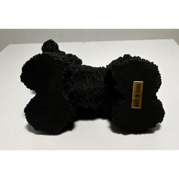 Black Cocker Spaniel Figurine Resin Sculpture 3.5 x 3" - Picture 5 of 7